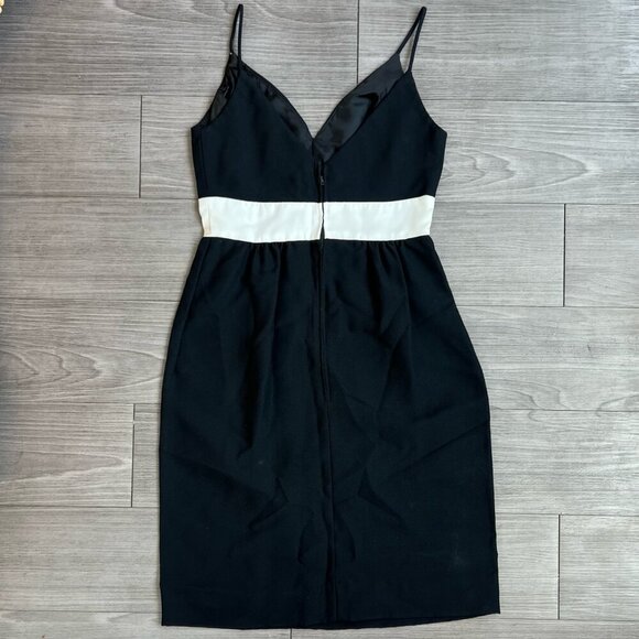 Vintage 60s Mod Beaded Buckle Waist Mini Dress Cocktail Dress Union Made Size S - Picture 4 of 7